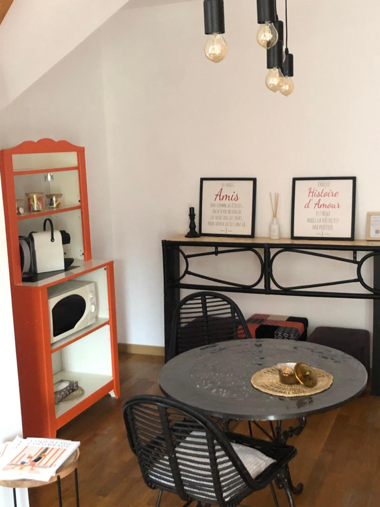 Belle Chambre Double Orange Tout Bonnement Bien Putot-en-Auge Exterior foto
