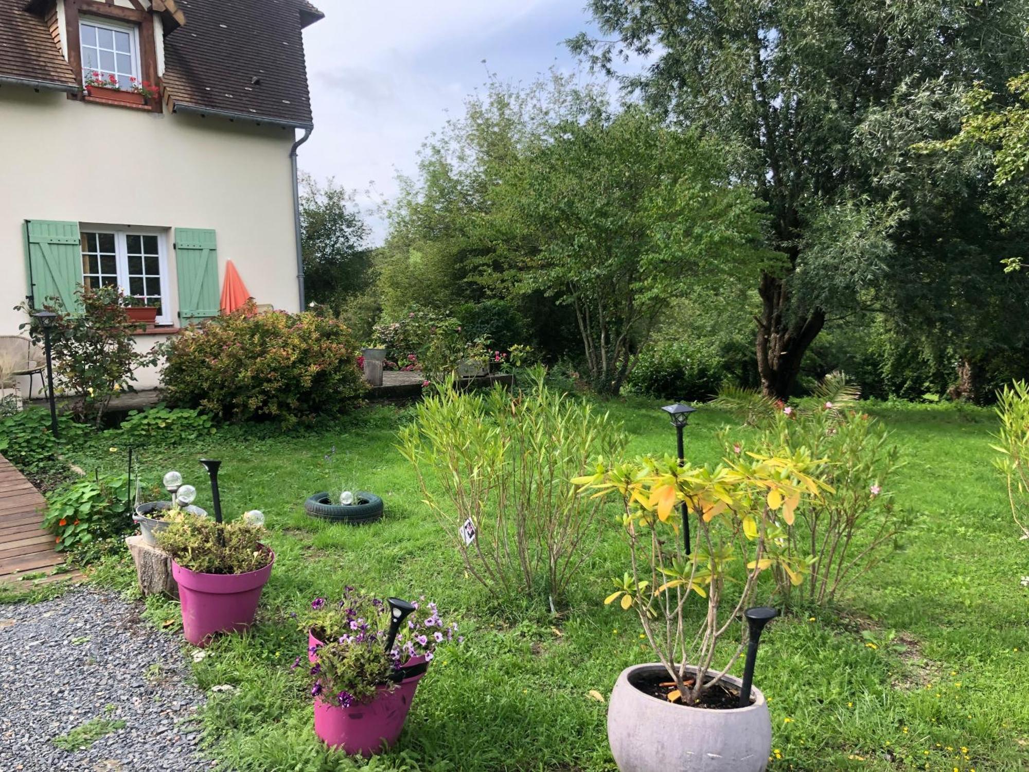 Belle Chambre Double Orange Tout Bonnement Bien Putot-en-Auge Exterior foto